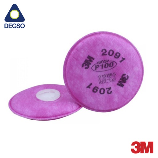 Disco 3M™ 2091 para partículas P100