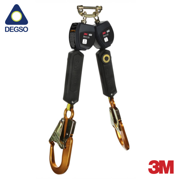 Auto retráctil 3M™ DBI-SALA® Nano-Lok™ 3100548 de brazos gemelos de cinta de 6 pies (1.8 m)