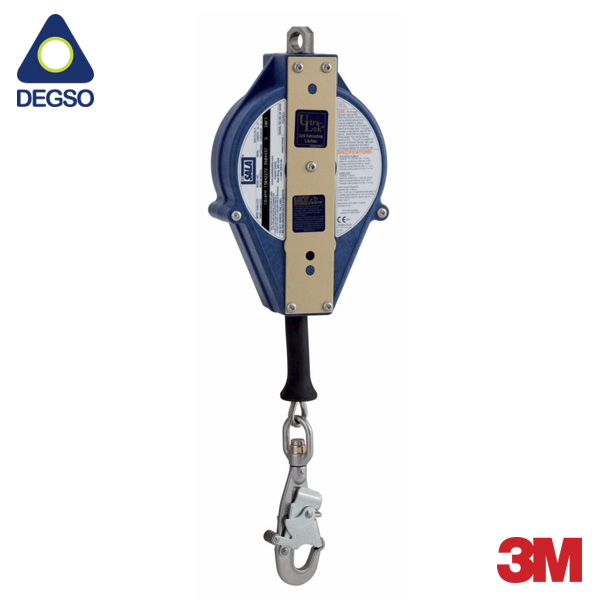 Auto retráctil 3M™ DBI-SALA® Ultra-Lok™ 3504432 de cable de acero inoxidable de 30 pies (9.1 m)