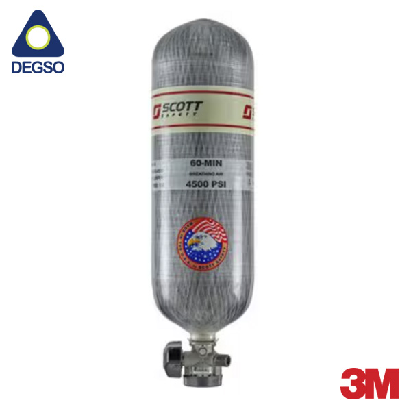 Cilindro 3M™ Scott™ 804723-01-D, CGA, 4.5, 60 Min, vacío