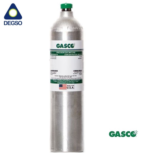 Gas de Calibración de 58 litros, Isobutileno, 100ppm