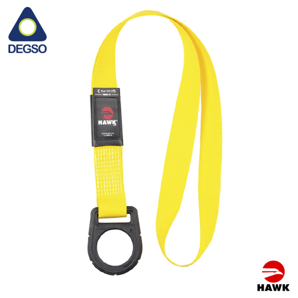Eslinga de anclaje con anillo D dieléctrico en un extremo HAWK® 901D-6FT