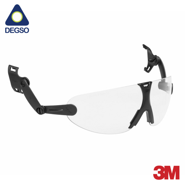 Gafa para casco 3M™ serie V9 con tratamiento antiempañante
