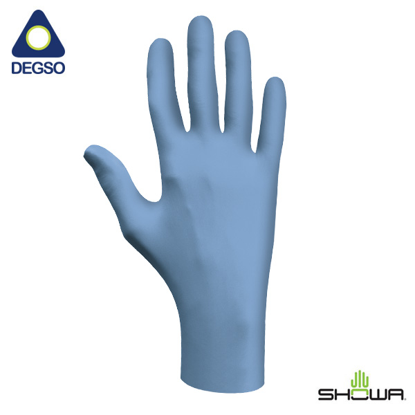 Guante descartable de nitrilo SHOWA® 7502PF (cartón de 2000 unidades)