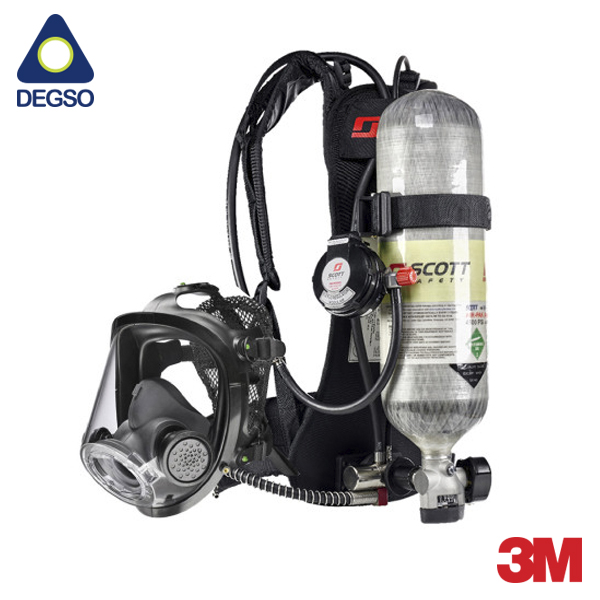 Respirador SCBA de 2216 psig 3M™ Scott™ ACSi ACS3A2BB3006111 con maleta rígida
