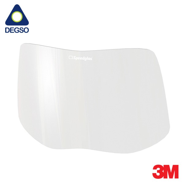Mica protectora externa resistente a las rayaduras 3M™ 06-0200-52 para careta 3M™ Speedglas™ 9100, G5-03 Pro y G5-03 E (paquete de 10 unidades)