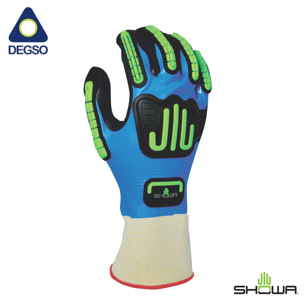 Guante anti impacto recubierto de nitrilo SHOWA® 377-IP