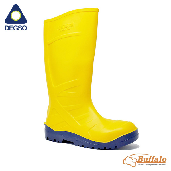 Bota Impermeable Amarilla con PA