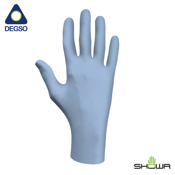 Guante descartable de nitrilo SHOWA® 7500PF (caja de 100 unidades)