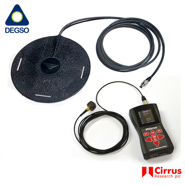 REVO medidor de vibraciones mano-brazo y cuerpo completo