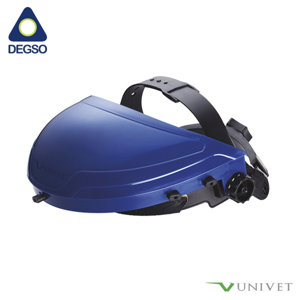 Soporte de visor azul Univet 605