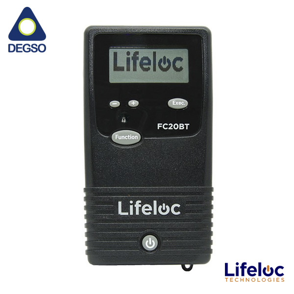 Alcoholímetro profesional portátil Lifeloc FC20BT bluetooth
