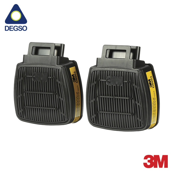 Cartucho 3M™ Secure Click™ D8003 para vapores orgánicos y gases ácidos