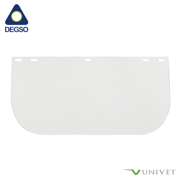 Visor claro plano Univet 607