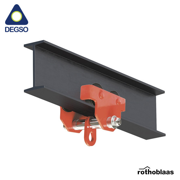 Anclaje deslizante tipo trolley para vigas de 65 mm - 120 mm