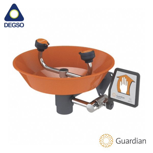 Lavaojos de emergencia con bandeja plástica Guardian G1814P