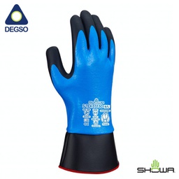 Guante anticorte recubierto de nitrilo con puño de seguridad SHOWA® S-TEX 377SC