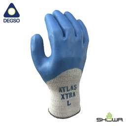 [BE305M-08] Guante de uso general recubierto de látex SHOWA® ATLAS® 305