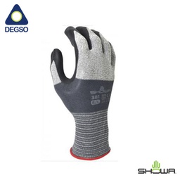 Guante de uso general con palma de nitrilo micro poroso SHOWA® 381