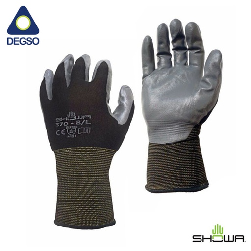 Guante de uso general con palma de nitrilo SHOWA® 370B