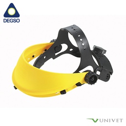 [UN605010000] Soporte de visor amarillo Univet 605