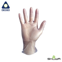 [BE2005PFL-08] Guante de vinilo descartable SHOWA® 2005 (caja de 100 unidades)