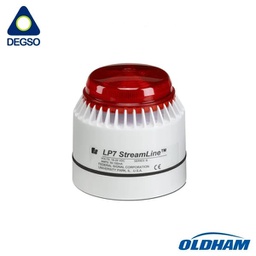 [OLD77016632] Alarma / Baliza combinada audio/visual con lente roja, para montaje externo