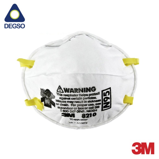 Respirador 3M™ 8210 (caja de 20 unidades)