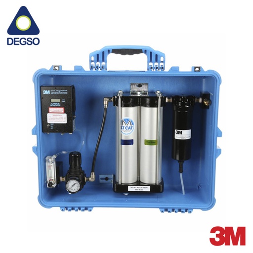 Panel portátil de purificación y regulación de aire 3M™ 256-02-00 con monitoreo y filtración de monóxido de carbono