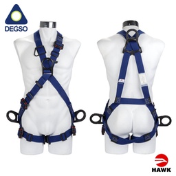 [HAWK412XAE-S/L] Arnés 4 anillos en X para arco eléctrico HAWK® 412XAE