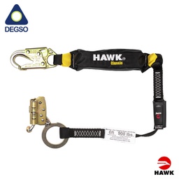 [HAWK601CSCN-58] Arrestador de caída de 0,90m para cable de acero de 5/8&quot; con paquete absorbedor. Cumple ANSI Z359.13-2013