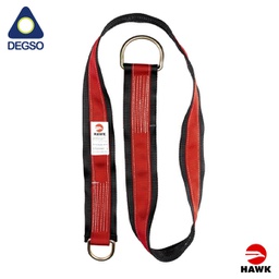 [HAWK911-6ft] Eslinga de anclaje tie off 6 pies cumple ANSI Z359.18-2017 y EN 795:2012