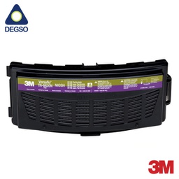 [3MTR-6820N] Filtro de alta eficiencia con carbón activo para niveles molestos de vapores orgánicos 3M™ Versaflo™ TR-6820N (caja de 5 unidades)