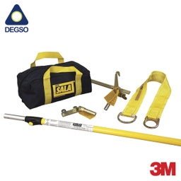 [3M2104531] Sistema de anclaje remoto 3M™ DBI-SALA® 2104531, poste de 2,4 a 4,9 m, 2 herramientas tipo gancho