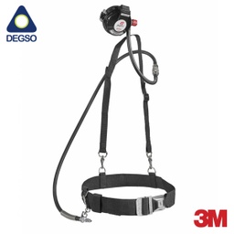 [3M804386-66] Respirador de suministro de aire 3M™ Scott™ E-Z Airline con arnés de nylon, con regulador E-Z Flo Modulair™, conexión a manguera tipo Hansen (no incluye la pieza facial ni la manguera)