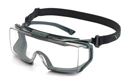 [UN5X2030500] Sobregafa Univet 5X2 clara Hybrid con banda y recubrimiento VPLUS UV400